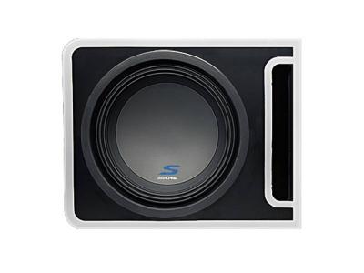 10" Alpine Halo S-Series  Pre-Loaded Subwoofer Enclosure  - S-SB10V