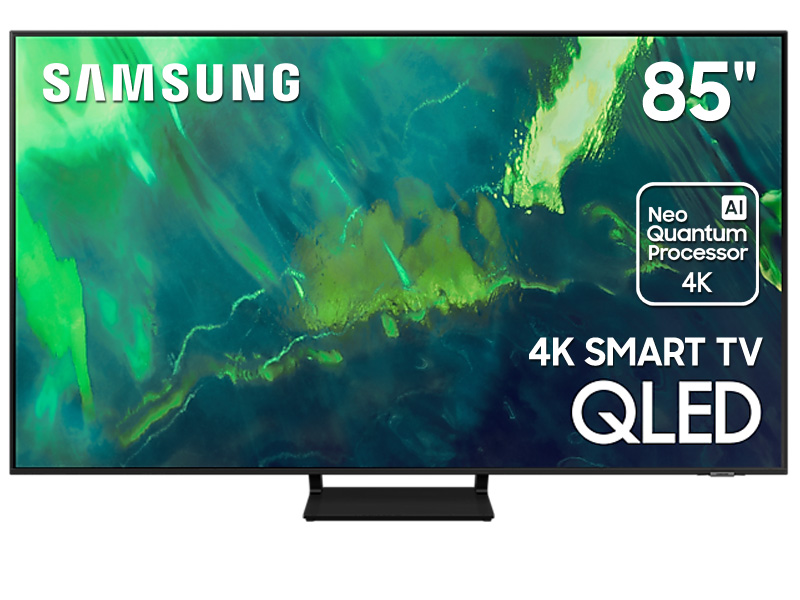 TV QLED 85  Samsung TQ85Q60CAUXXC, UHD 4K, Smart TV, Quantum Dot