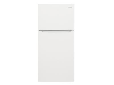 30" Frigidaire 18.3 Cu. Ft. Top Mount Refrigerator In White - FFTR1835VW
