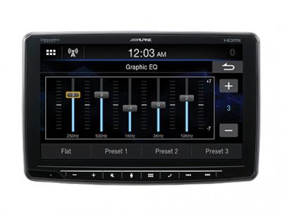 Alpine Halo9 Multimedia Receiver With 9-inch Customizable Touchscreen Display - iLX-F409