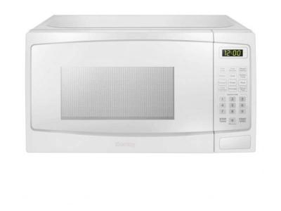 20" Danby 1.1 Cu. Ft Capacity Countertop Microwave In White - DBMW1120BWW