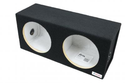 Atrend 12 Inch Dual Small Sealed R2 Subwoofer Enclosure - 12DSRF
