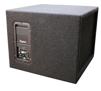 Atrend 12 Inch Single Vented Subwoofer Enclosure - 12V-300.1