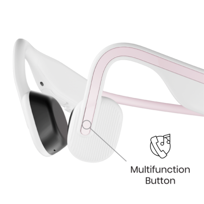 Shokz Open-ear Lifestyle Or Sport Headphone In Himalayan Pink - Openmove (HP)