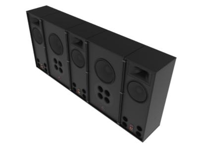Klipsch Behind-The Screen LCR System For Screens 122 Inch And Larger - RCC122LCR