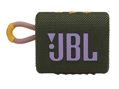 JBL Go 3 Portable Waterproof Speaker in Green - JBLGO3GRNAM