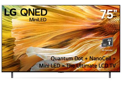 75" LG 75QNED90UPA QNED Mini LED 90 Series  4K Smart NanoCell TV
