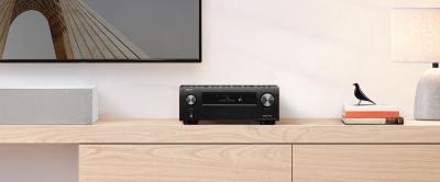 Denon 9.2 Channel 8K AV Receiver with 3D Audio, HEOS Built-in and Voice Control - AVRX4700HBKE3