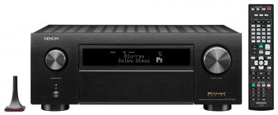 Denon 11.2 Channel 8K AV Receiver with 3D Audio, HEOS Built-in and Voice Control - AVRX6700HBKE3