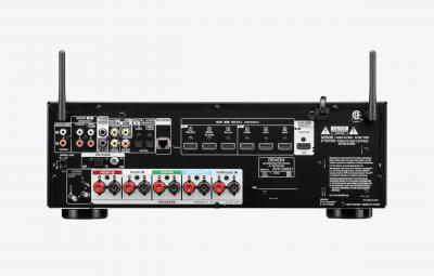 Denon 5.2 Channel  8K AV Receiver Voice Control and Heos Built-in - AVRS660HBKE3