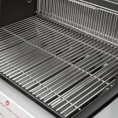 62" Weber 3 Burner Natural Gas Grill in Stainless Steel - Genesis S-325s NG