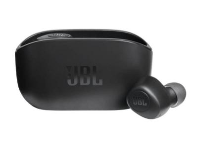 JBL True Wireless Earbuds in Black - JBLV100TWSBLKAM