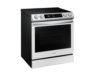 30" Samsung 6.3 Cu. Ft. Slide-in Electric Range With True Convection and Air Fry - NE63BB871112AC