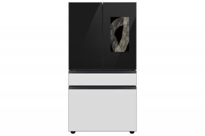 36" Samsung 28.6 Cu. Ft. Bespoke 4 Door French Door Refrigerator with Family Hub - RF29BB8900ACAC