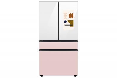 36" Samsung 28.6 Cu. Ft. Bespoke 4 Door French Door Refrigerator with Family Hub - RF29BB8900AWAC