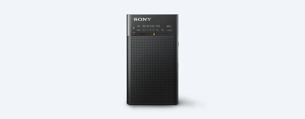 Sony ICFP27 AM/FM Portable Radio With Speaker -