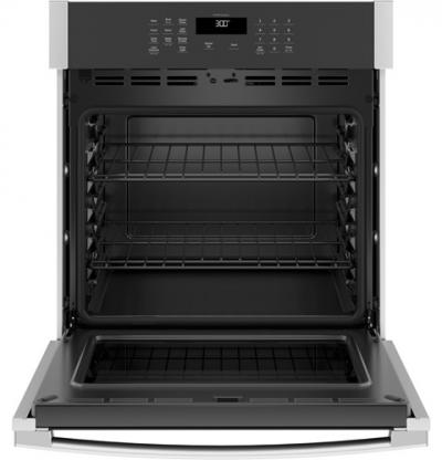 27" GE 4.3 Cu. Ft. Electric Self-Cleaning Single Wall Oven - JKS3000SNSS