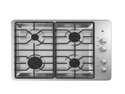 30" GE Built-In Gas Deep Recessed Stainless Steel Cooktop - JGP3030SLSS