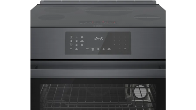 30" Bosch 800 Series Induction Slide-in Range in Black Stainless Steel - HII8047C