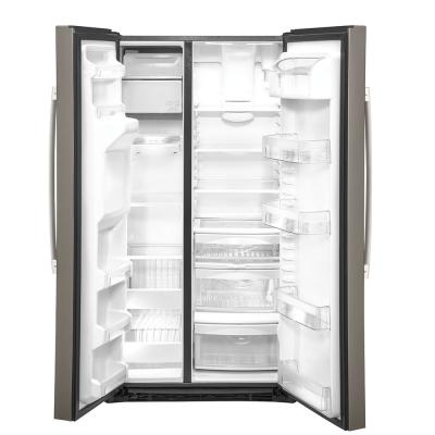 36" GE 21.8 Cu. Ft. Counter Depth Side-By-Side Refrigerator - GZS22IMNES