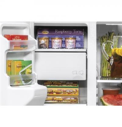 36" GE 25.1 Cu. Ft. Side-By-Side Refrigerator - GSS25IMNES