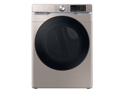 27" Samsung 7.5 Cu. Ft. Dryer with Multi Steam and Steam Sanitize Plus in Champagne - DVE45B6305C/AC