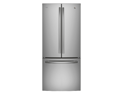 33" GE Profile 20.8 Cu. Ft. French Door Refrigerator In Fingerprint Resistant Stainless Steel - PNE21NYRKFS