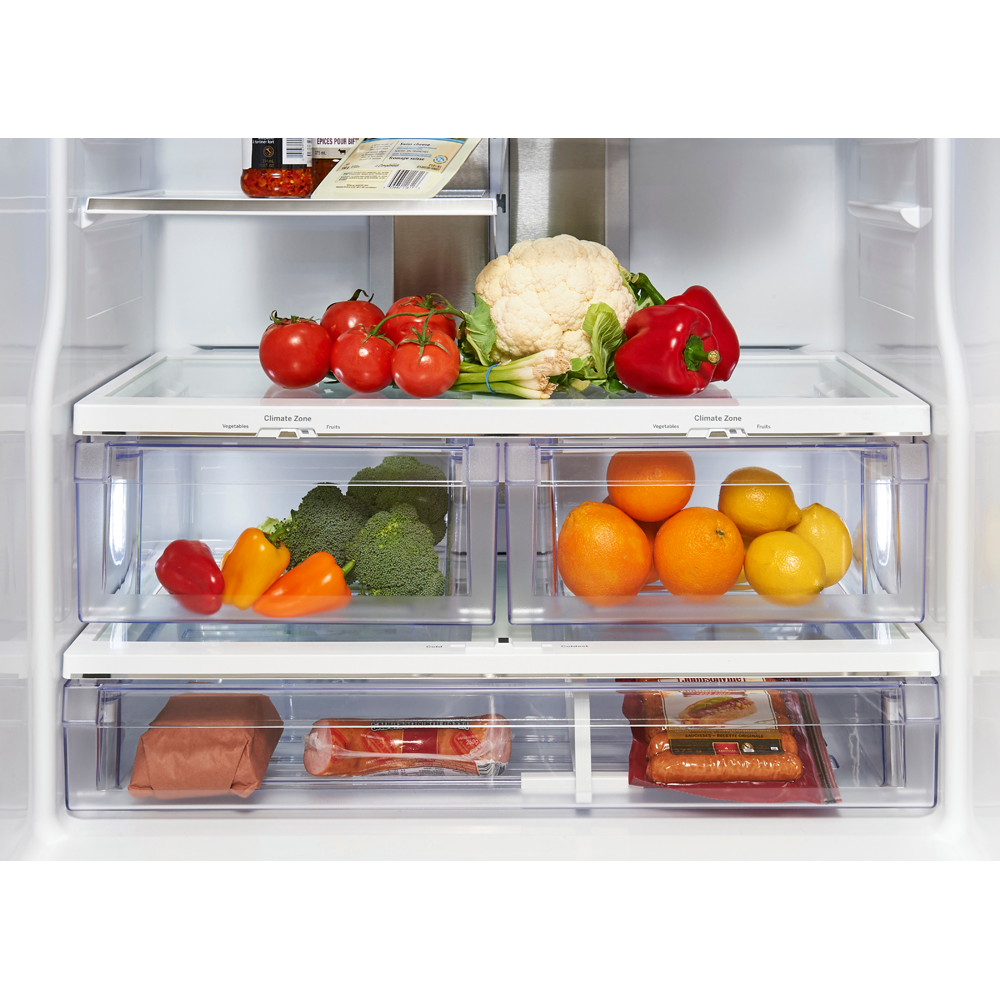 GE 30 in. 20.8 cu. ft. French Door Refrigerator - Stainless Steel