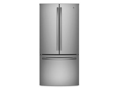 33" GE 24.8 Cu. Ft. French Door Refrigerator - GNE25DSKSS