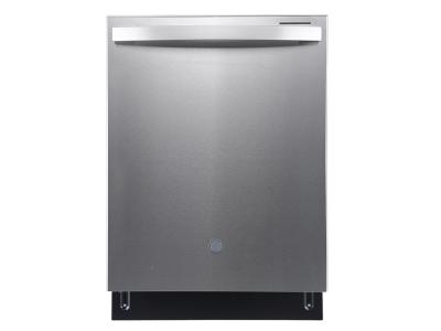24" GE Built-In Top Control Dishwasher In Stainless Steel - GBT640SSPSS