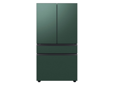 36" Samsung 22.8 Cu. Ft. Bespoke 4-Door French Door Counter Depth Refrigerator with Beverage Center - F-RF23BB86QGQG
