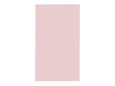 Samsung Bespoke 4-Door Flex Refrigerator Panel in Rose Pink Glass - RA-F18DBB32/AA