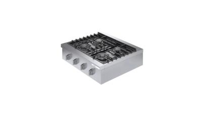 30" Bosch 800 Series Professional Rangetop With 4 Burner In Stainless Steel - RGM8058UC