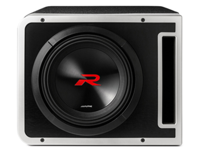 10" Alpine R-Series Halo Preloaded Subwoofer Enclosure with ProLink - R2-SB10V