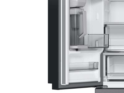 36" Samsung 24 Cu. Ft. Bespoke French Door Counter-Depth Refrigerator - RF24BB6200QLAA
