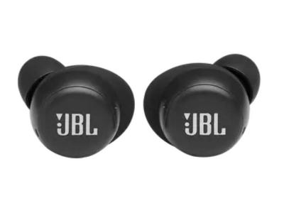 JBL True Wireless Noise Cancelling Earbuds in Black - JBLLIVEFRNCPTWSBAM