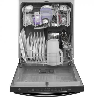 24" GE Built-In Tall Tub Dishwasher with Hidden Controls - GDT605PGMBB