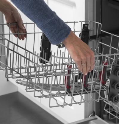 24" GE Built-In Tall Tub Dishwasher with Hidden Controls - GDT605PSMSS