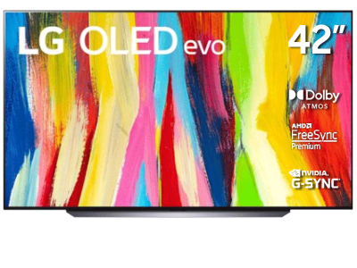 42" LG OLED42C2PUA 4K OLED Evo with Thinq AI TV