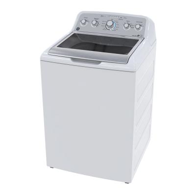 27" GE 5.0 Cu. Ft. Top Load Washer With Stainless Steel Basket - GTW575BMMWS