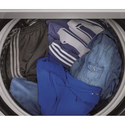 27" GE 4.8  Cu. Ft. Capacity Washer With Sanitize - GTW720BSNWS