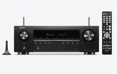 Denon 7.2 Channel 8K AV Receiver with HEOS Built-in in Black - AVRS760HBKE3