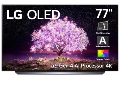 77" LG 77C1 C1 Class 4K Smart OLED TV