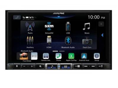 Alpine 7 Inch Digital MultiMedia Receiver with Hi-Res Audio Playback - ILX-507