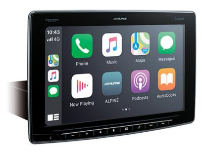 Alpine Halo11 Multimedia Receiver With 11 Inch Floating Touchscreen Display - ILX-F411