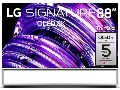 88" LG OLED88Z2PUA OLED 8K Signature with ThinQ AI TV