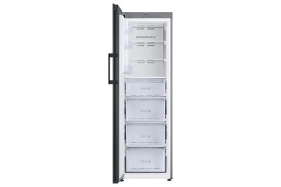 24" Samsung 11 Cu. Ft. Bespoke 1-Door Column Freezer with Grey Matte Glass Panel - F-RZ11T7474A31