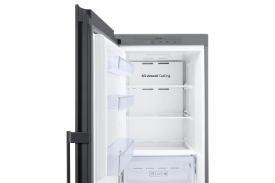 24" Samsung 11 Cu. Ft. Bespoke 1-Door Column Freezer with Beige Matte Glass Panel - F-RZ11T7474A39