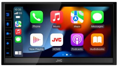 JVC 6.8 Inch Digital Media Receiver with Bluetooth and Android Auto - KW-M780BT