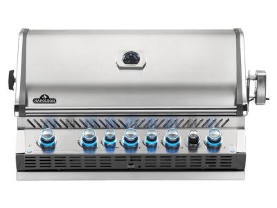 42" Napoleon Prestige PRO Series Built-In Propane Grill With an Infrared Rear Burner - BIPRO665RBPSS-3